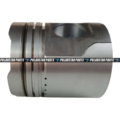pistone diesel 6128312140 dei pezzi di ricambio del corredo S6D155 della ricostruzione di revisione delle componenti del motore 4.35kg
