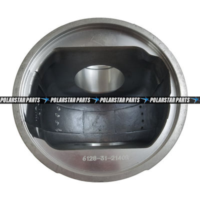 pistone diesel 6128312140 dei pezzi di ricambio del corredo S6D155 della ricostruzione di revisione delle componenti del motore 4.35kg