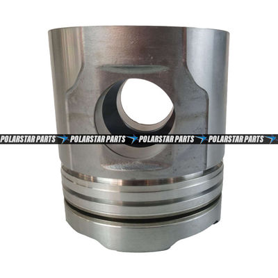 pistone diesel 6128312140 dei pezzi di ricambio del corredo S6D155 della ricostruzione di revisione delle componenti del motore 4.35kg
