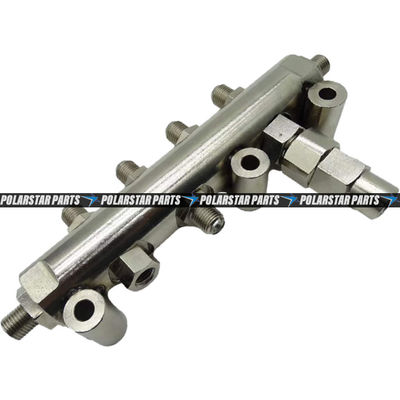 Escavatore comune 358-6634 438-3416 del Assy E320D della ferrovia del combustibile del motore C6.4